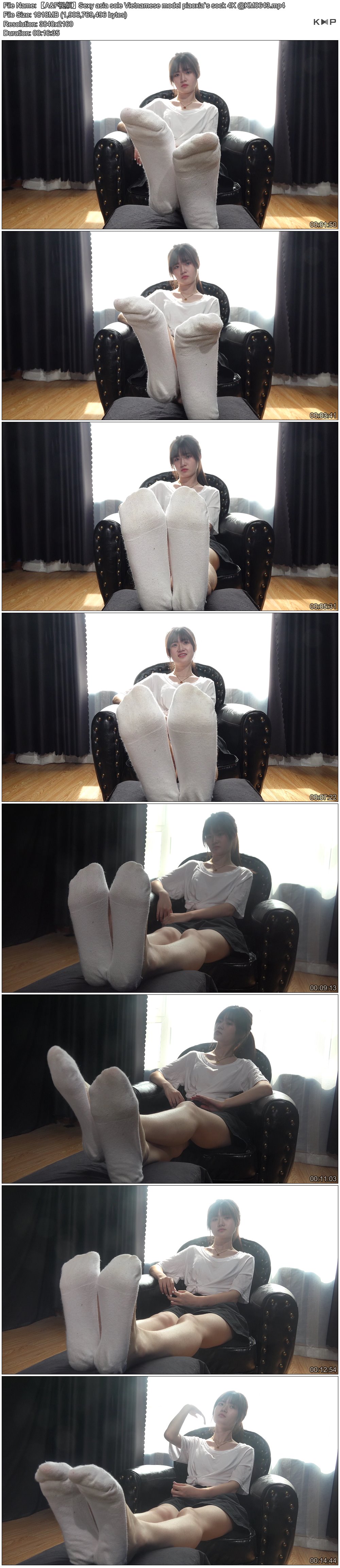 ��A&amp;F��Ƶ��Sexy asia sole Vietnamese model piaoxia`s sock 4K @KM0643.JPG