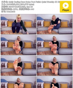 Molly Darling Bare Soles Foot Fetish Quiet Worship 4K