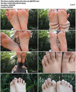 xxsmiley wrinkly soles close ups