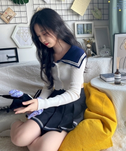 [MiFu��Ů] NO.018 JK��ȹ����Ů-1 [105P]