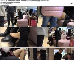 [ZL 4K��Ƶ]������Ů������ѥ���ڴ�������������һ�ο������ĳ�˿���� GQSP-G082