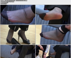 ��77��˽��OL��Ů�߹��Ը߸�Ь���������ƴ��Ѷ̺�˿��-4Kר��
